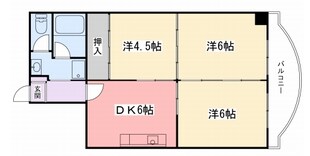 ダイヤモンドコーポの物件間取画像